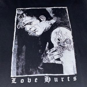 Love Hurts Frankenstein Tee